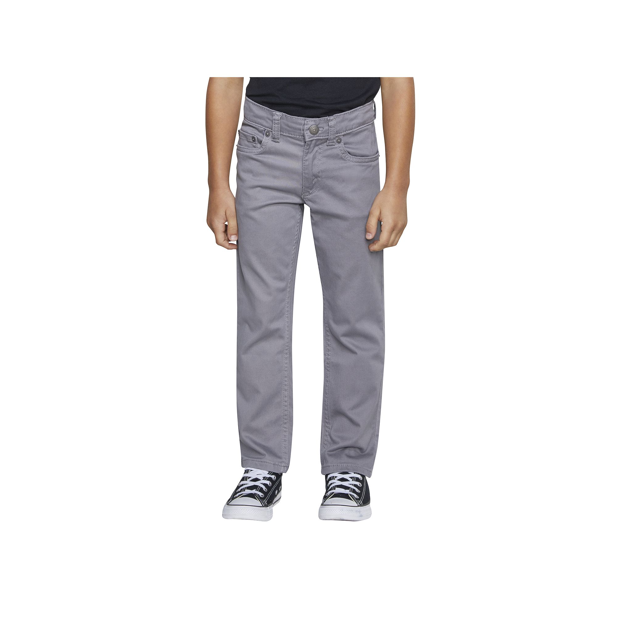 Boys 4-20 Levis® 511™ Slim-Fit Sueded Twill Pants, Boys, Size: 8, Dark