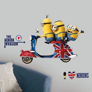 Minions The Movie Peel and Stick Wall Decals
