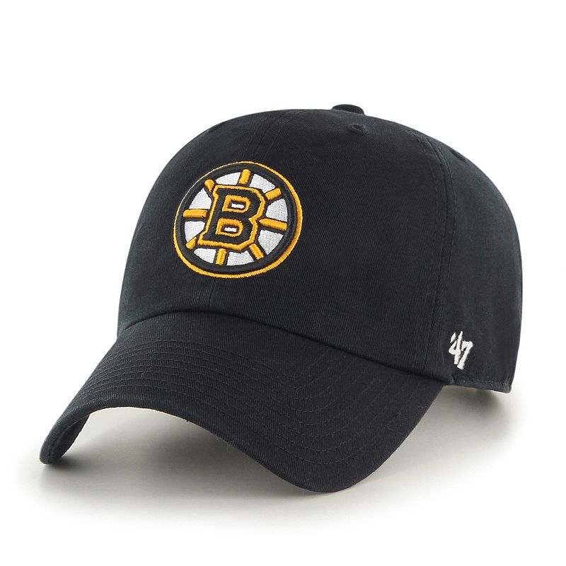 UPC 053838355699 product image for '47 Brand Boston Bruins Clean Up Adjustable Cap - Men, Black | upcitemdb.com