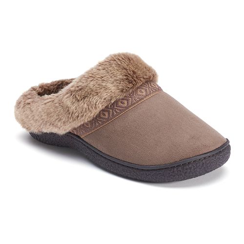 Download isotoner Microsuede Women's Clog Slippers