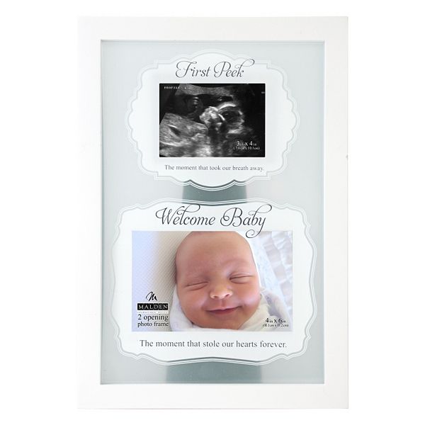 Malden Baby" First Peek Sonogram 2Opening Frame