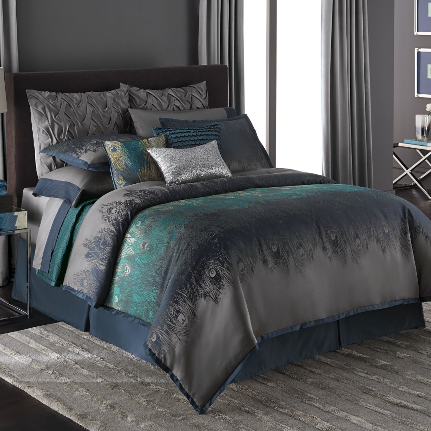 Exotic Plume 4-pc. Comforter Set