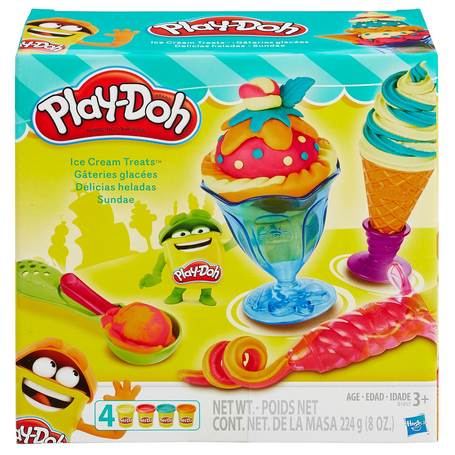 4 play doh ice cream