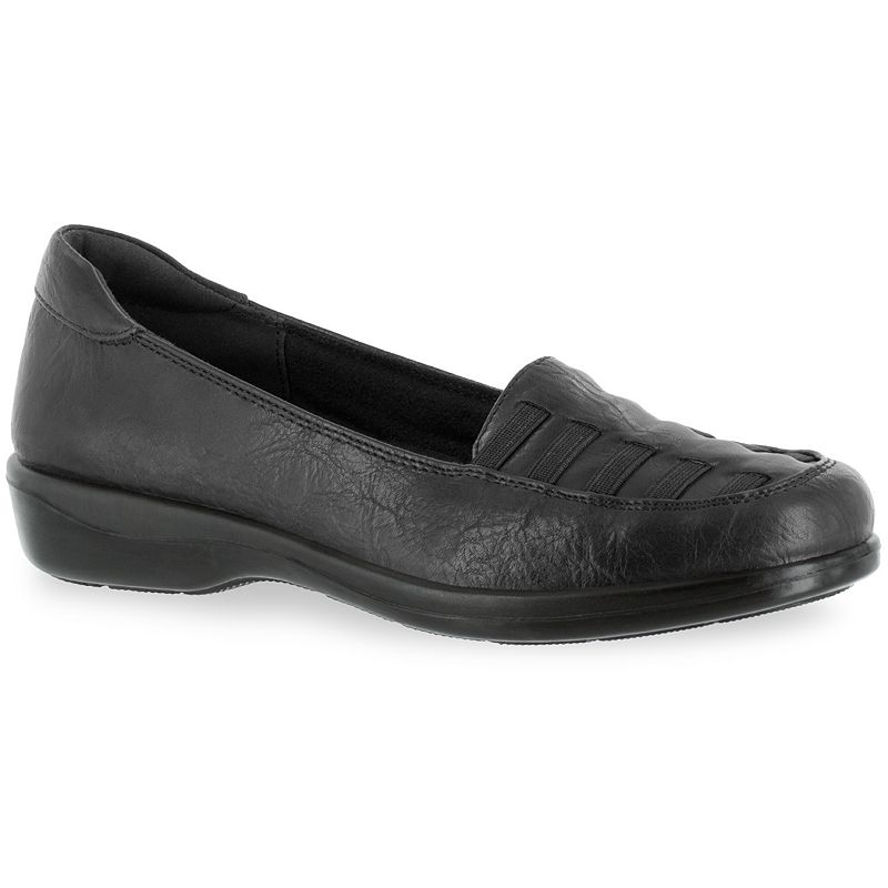 Easy Street Genesis Women's Comfort Slip-On Shoes, Size: 9.5 Medium, Black