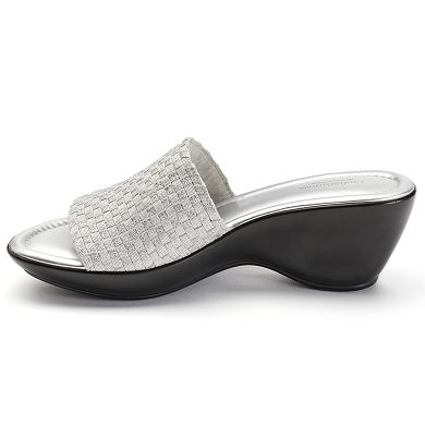 Croft & Barrow® Alyse Women's Woven Wedge Sandals