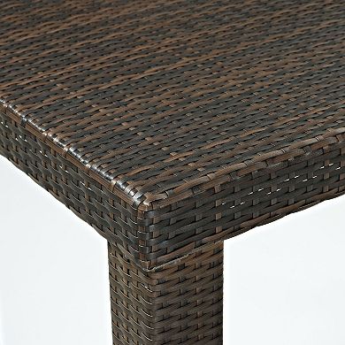 Palm Harbor 5-Piece Outdoor Wicker High Dining Set