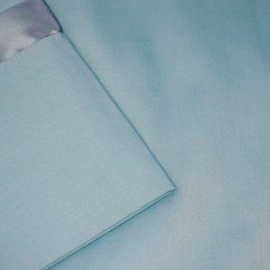 400-Thread Count Cotton Satin Ribbon Sheets