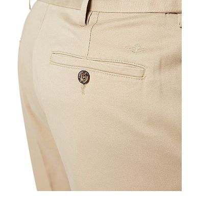 Men's Dockers® Relaxed Fit Comfort Stretch D4 Pleated Cuffed Khaki Pants