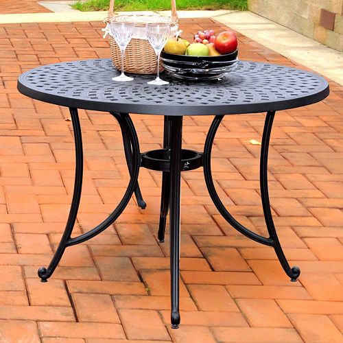 Crosley Outdoor 42in. Sedona Cast Aluminum Dining Table