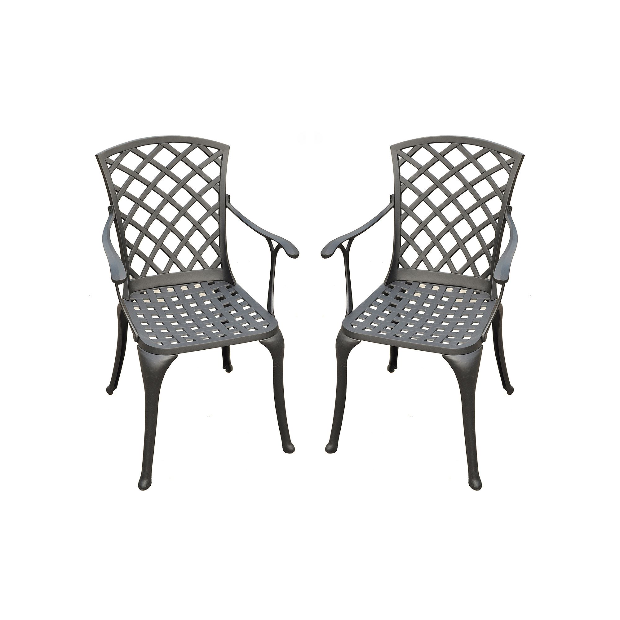 Crosley 2-pc. Sedona High Arm Chair, Black