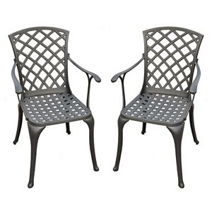 Patio Sense Morgan Outdoor Wicker Chair 4 Piece Set