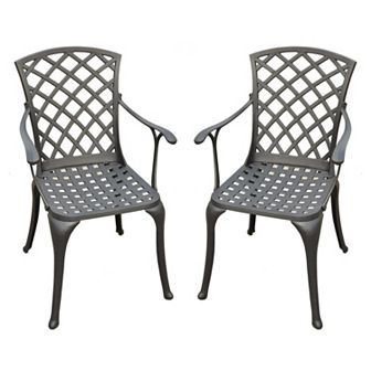 Crosley 2 pc Sedona High Arm Chair