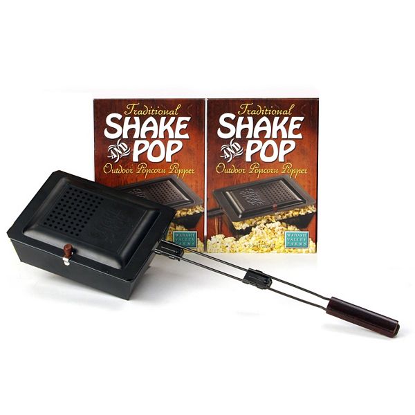 Wabash Valley Farms Traditional Shake & Pop Outdoor Popcorn Popper