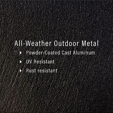 Sedona 42" 5-Piece Cast Aluminum Outdoor Dining Set