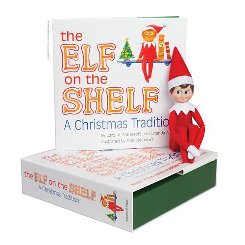 The Elf on the Shelf®: A Christmas Tradition Book & Blue-Eyed Boy Scout Elf