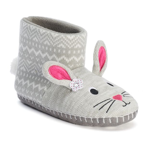 Kohls bootie hot sale slippers