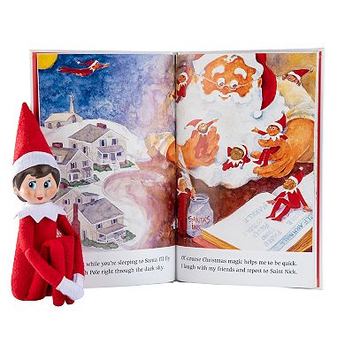 The Elf on the Shelf®: A Christmas Tradition Book & Blue-Eyed Girl Scout Elf