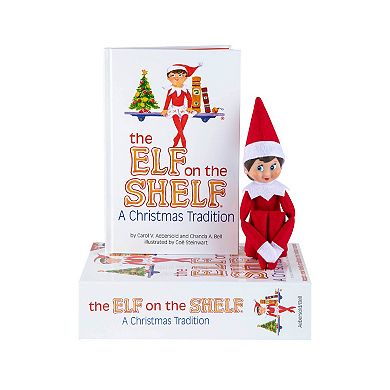 The Elf on the Shelf®: A Christmas Tradition Book & Blue-Eyed Girl Scout Elf