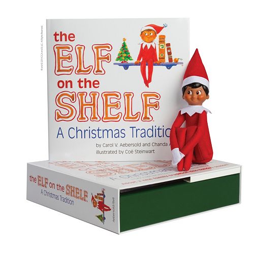 The Elf on the Shelf®: A Christmas Tradition Book & Brown-Eyed Boy ...