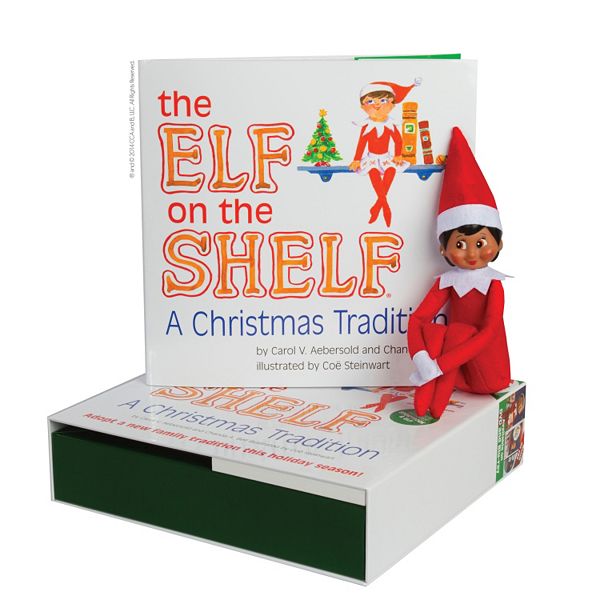 The Elf on the Shelf®: A Christmas Tradition Book & Brown-Eyed Girl ...