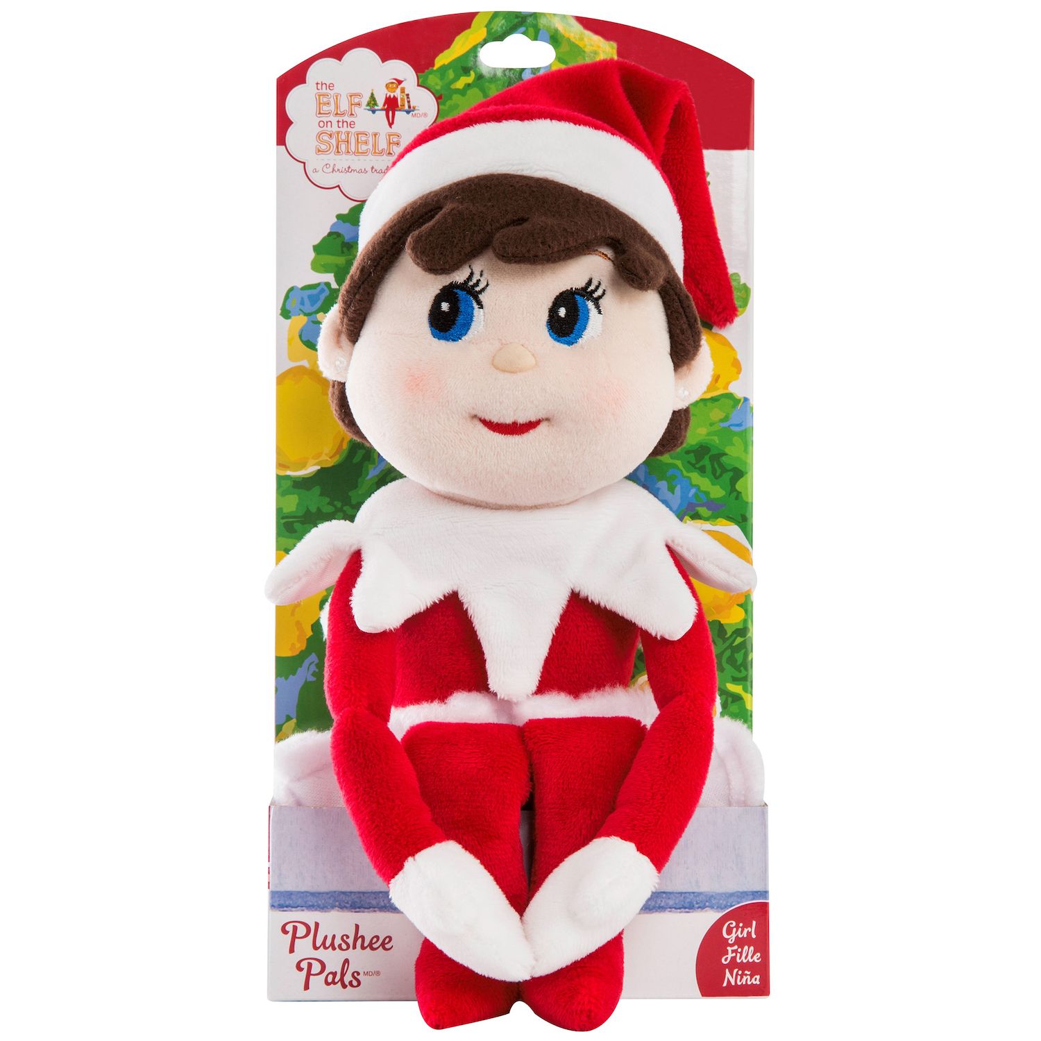 elf on the shelf plush girl doll