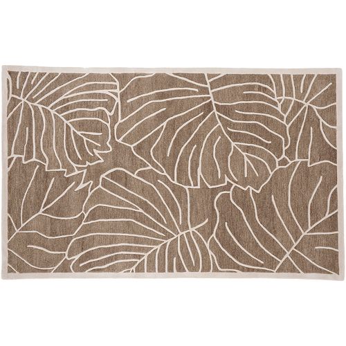 Artisan Weaver Island Leaf Wool Rug