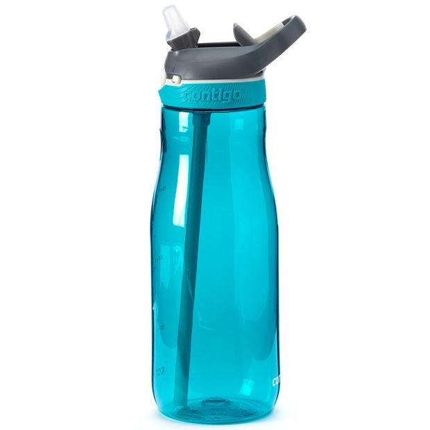Contigo Fit Plastic Water Bottle with AUTOSPOUT Straw Lid Surge, 32 fl oz.  
