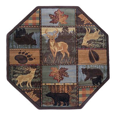 KHL Rugs Colorblock Wildlife Lodge Rug