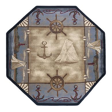 KHL Rugs Nature Seashore Nautical Lodge Rug