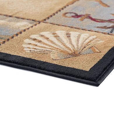 KHL Rugs Nature Seashore Nautical Lodge Rug