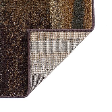 KHL Rugs Dakota Contemporary Abstract Multi-Color Area Rug