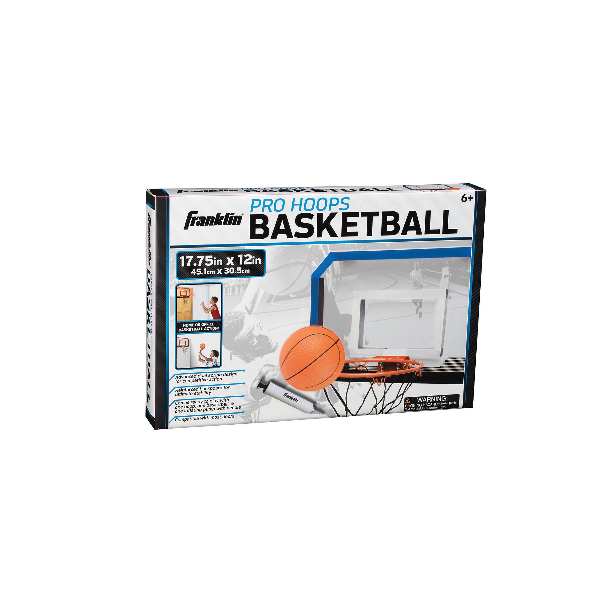 Franklin Sports Pro Hoops Basketball, Multicolor