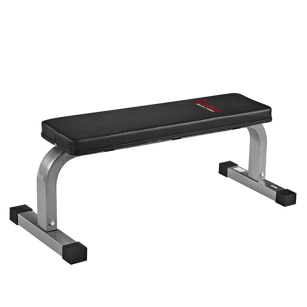 Sunny Health Fitness Flat Workout Bench Sf Bh6501