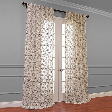 EFF Saida Embroidered Sheer Window Curtain