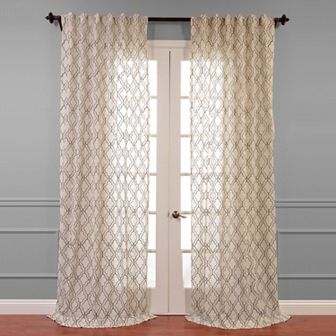 EFF Saida Embroidered Sheer Window Curtain