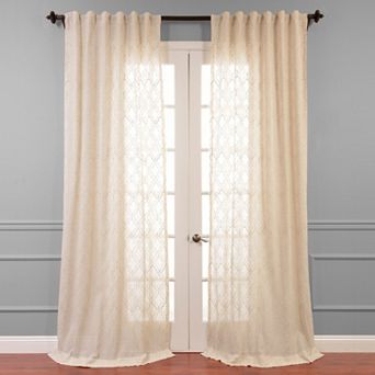 EFF Saida Embroidered Sheer Window Curtain
