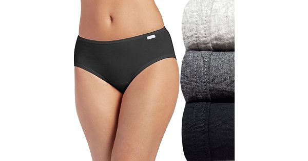 Jockey High-waist Hipsters Panties with Outer Elastic (Pack of 2) - Dark Prints, Jockey-1523 main image 1