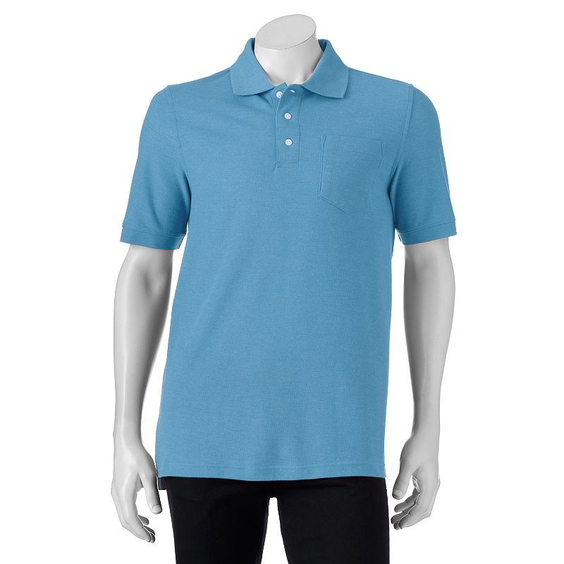 Men's Croft & Barrow Heathered Pique Classic-Fit Polo