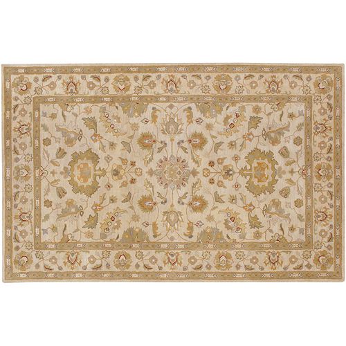 Artisan Weaver Nisland Floral Framed Wool Rug