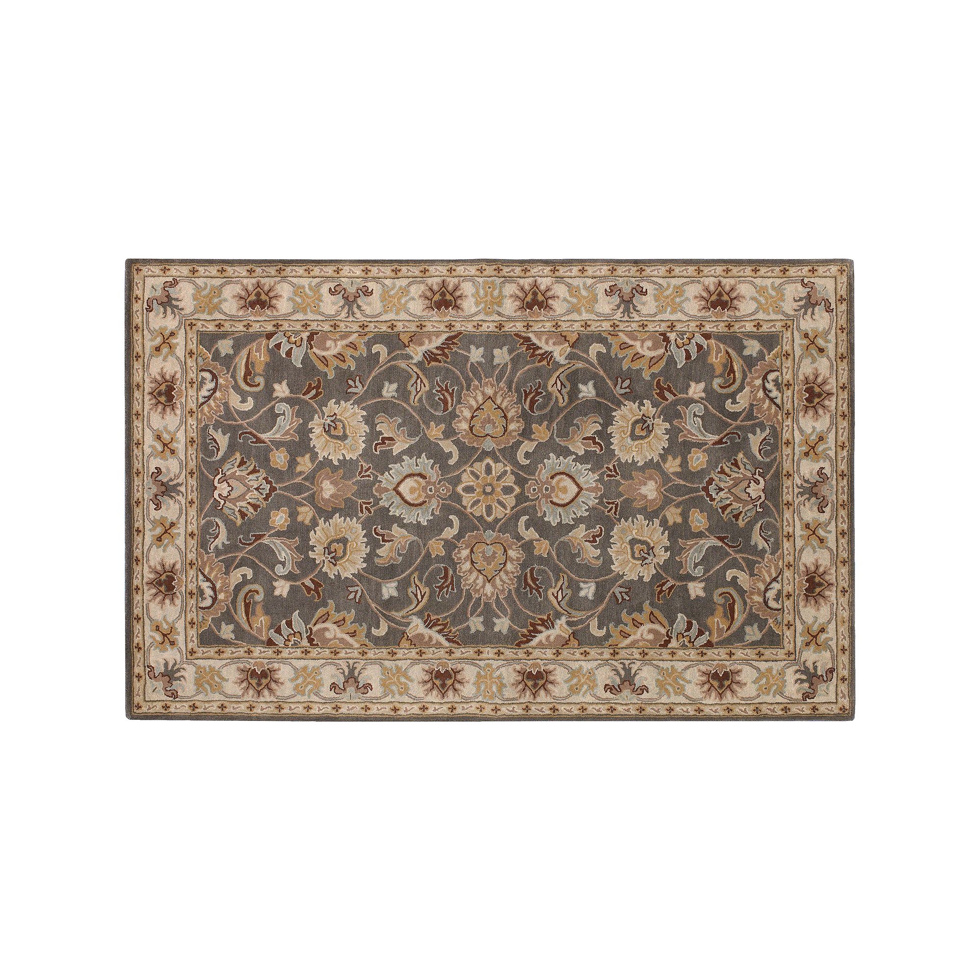 Artisan Weaver Okreek Floral Wool Rug, Blue