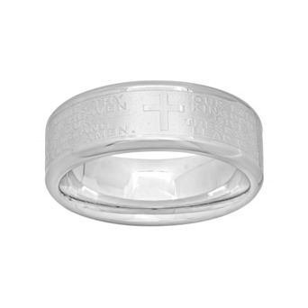 Steel Nation Stainless Steel "The Lord's Prayer" Band - Men
