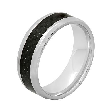 Stainless Steel & Carbon Fiber Band - Men