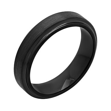 Black Ion-Plated Cobalt Band - Men