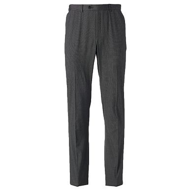 Men's Apt. 9® Modern-Fit Black Pindot Unhemmed Suit