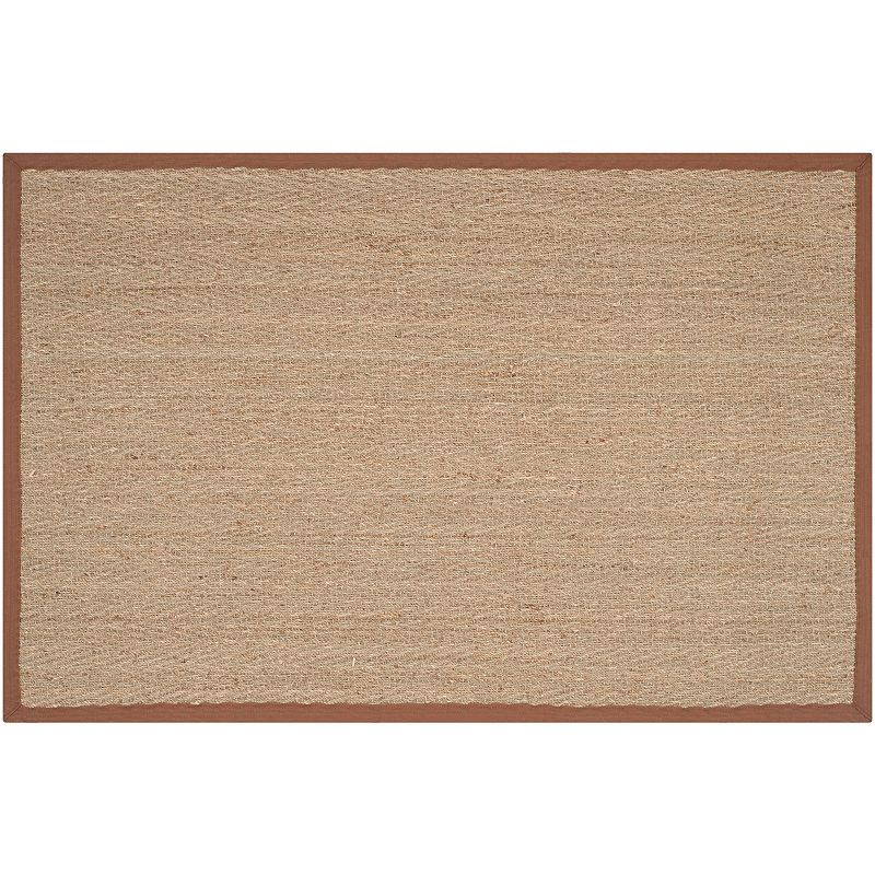 Safavieh Natural Fiber Bridgehampton Seagrass Rug, Brown, 8X10 Ft