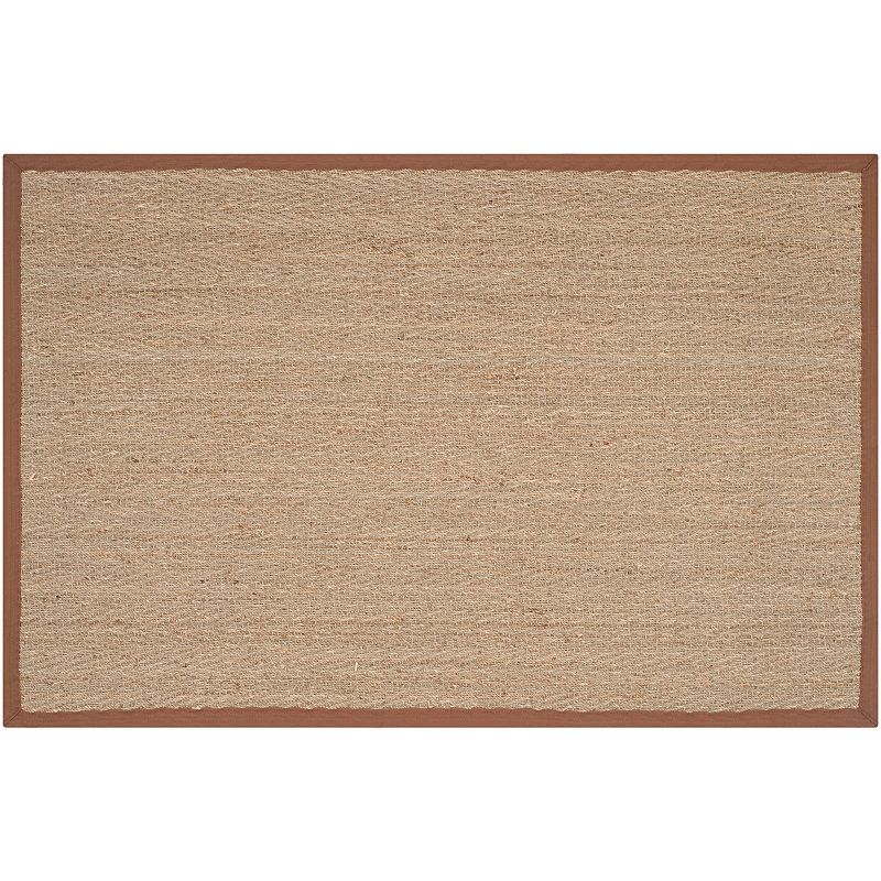 Safavieh Natural Fiber Bridgehampton Seagrass Rug, Brown, 8X10 Ft