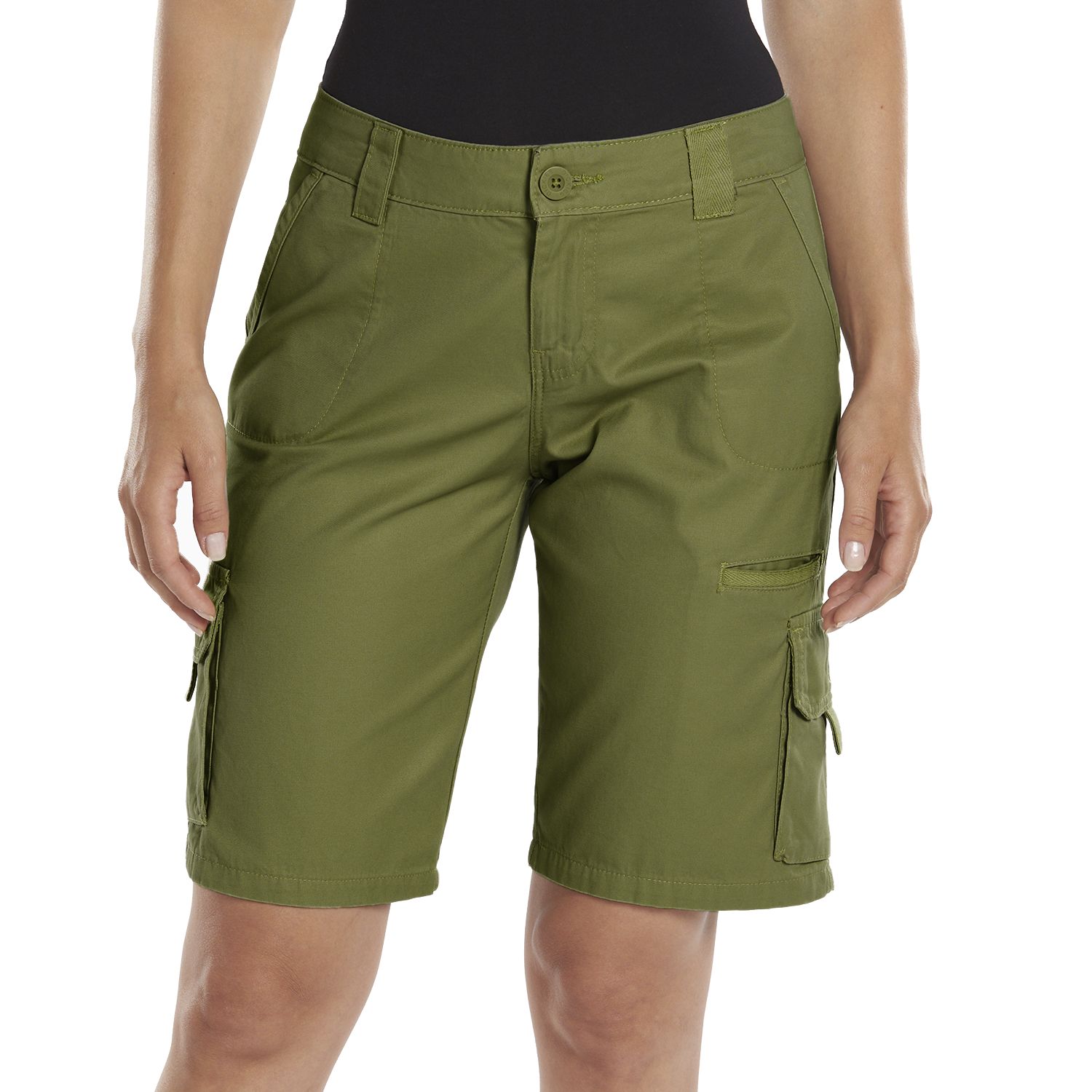 kohls black cargo pants