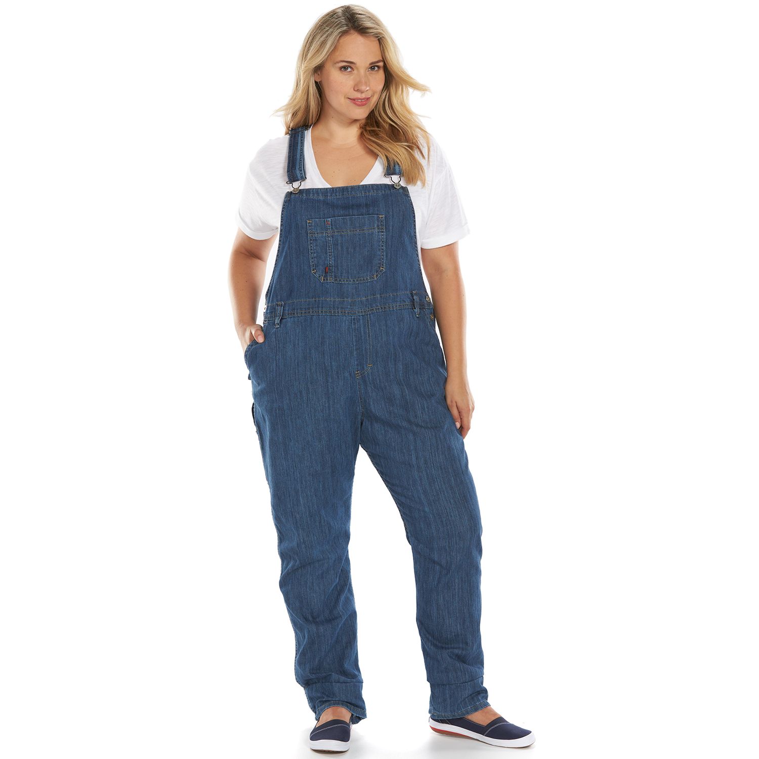 bib overall dress plus size