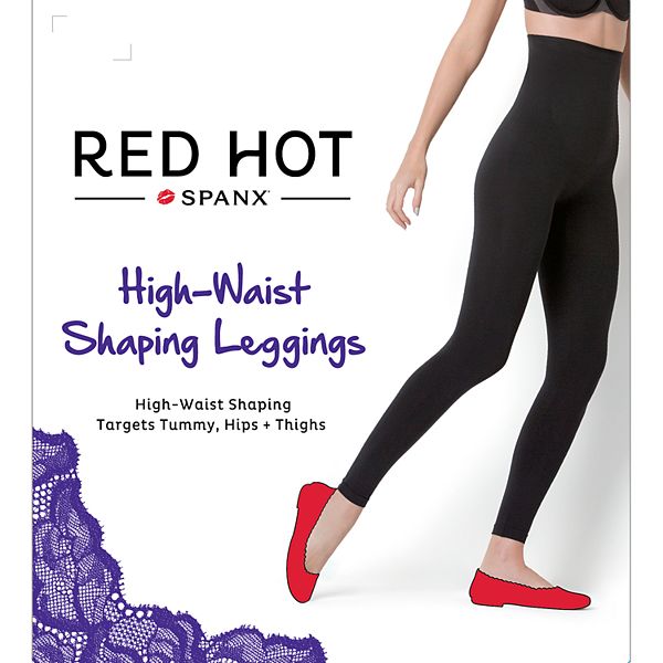 Red Hot by Spanx High-Waist Seamless Leggings