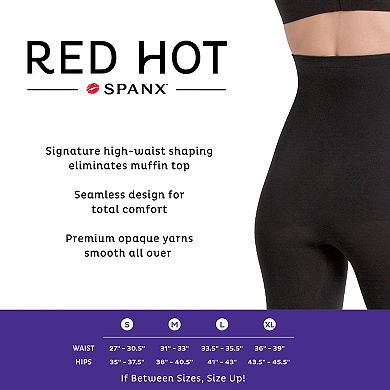 RED HOT by SPANX High-Waisted Shaping Leggings